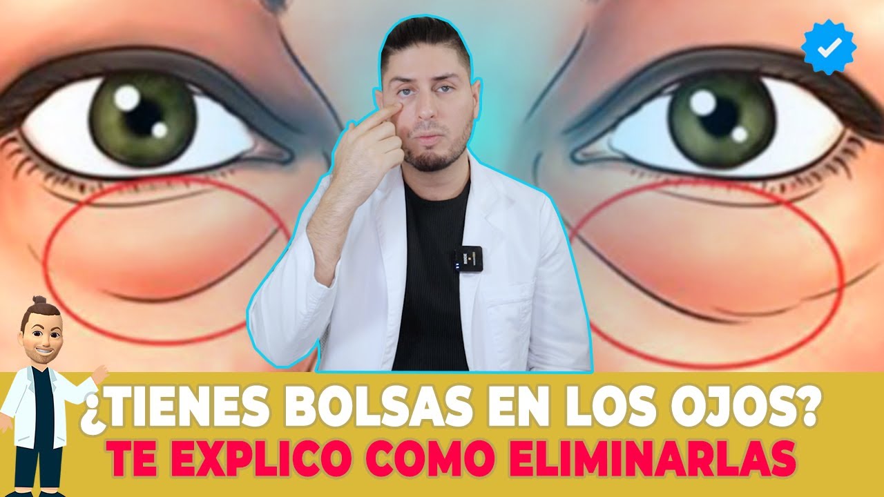 bolsas en los ojos al sonreir