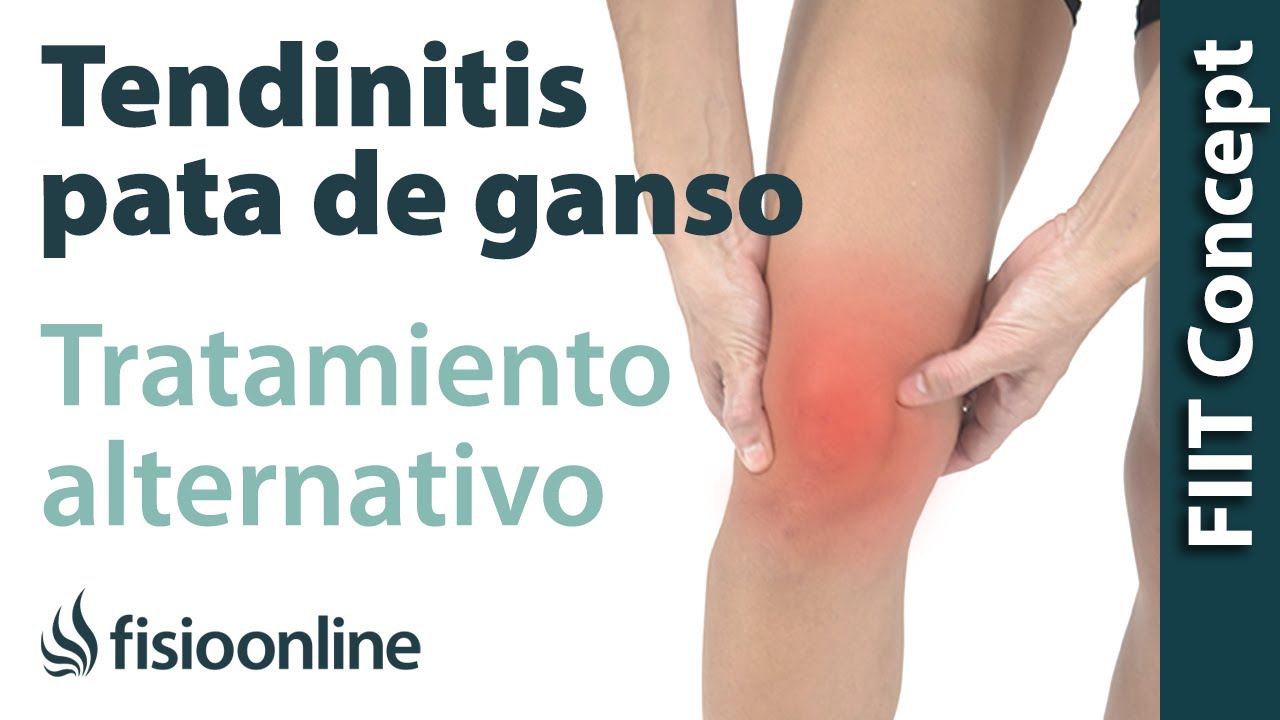 bursitis de la pata de ganso sintomas