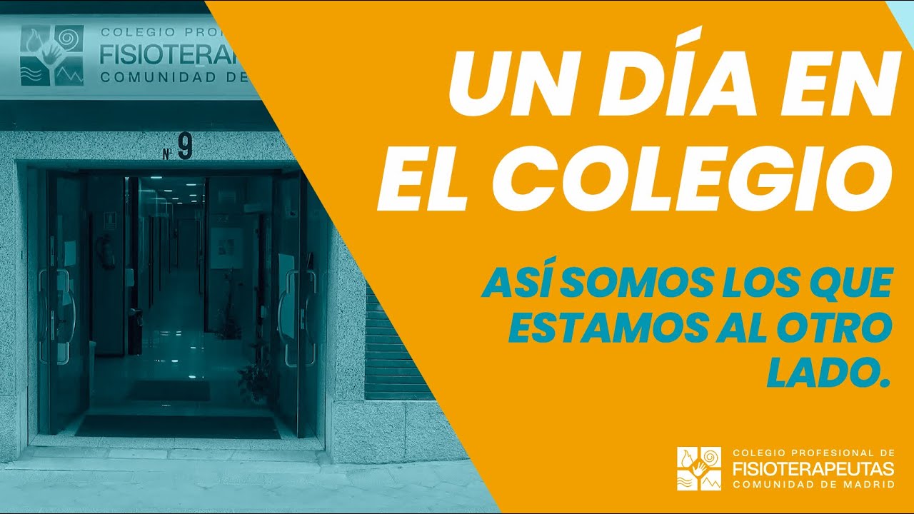 colegio de fisioterapeutas de la comunidad de madrid