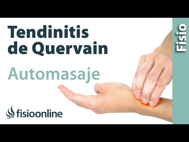 como curar una tendinitis en el dedo pulgar