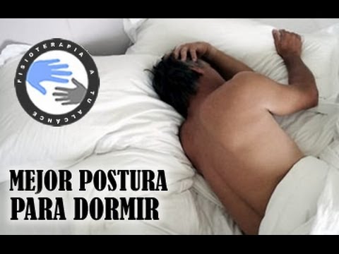 como dormir para mejorar la postura