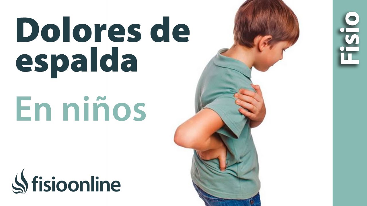 dolor de espalda en niña de 9 años