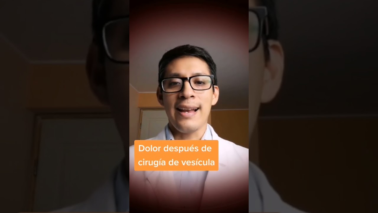 dolor de higado despues de operacion de vesicula