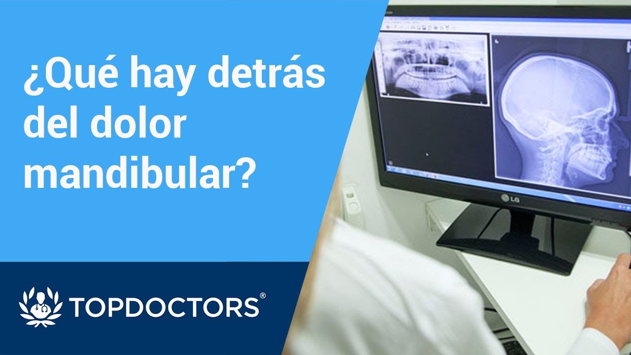dolor debajo de la mandíbula izquierda