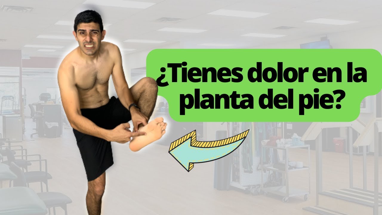 dolor debajo de la planta del pie