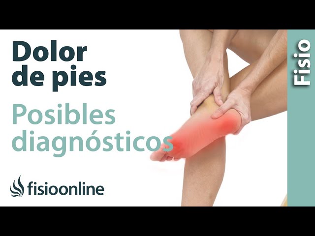 dolor fuerte en la planta de los pies