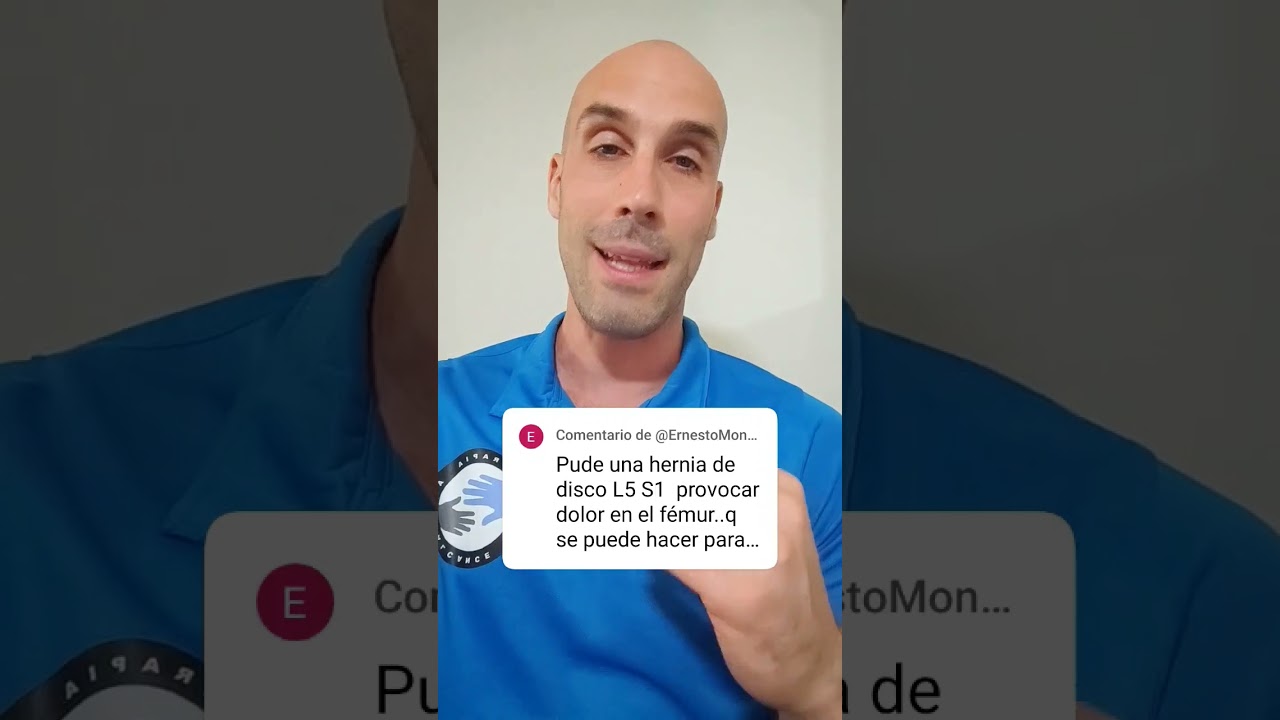 dolor lumbar y parte delantera del muslo