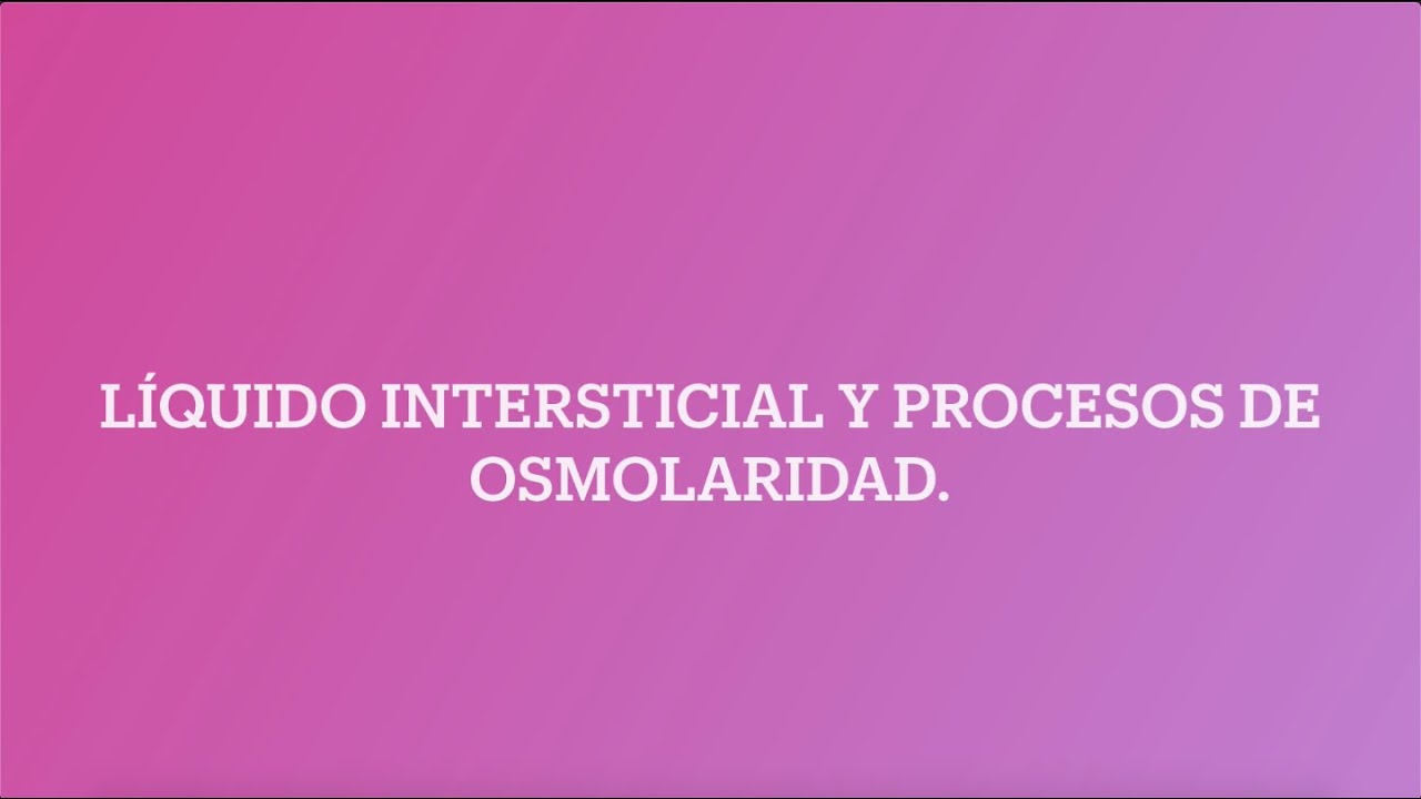 donde se localiza el liquido intersticial