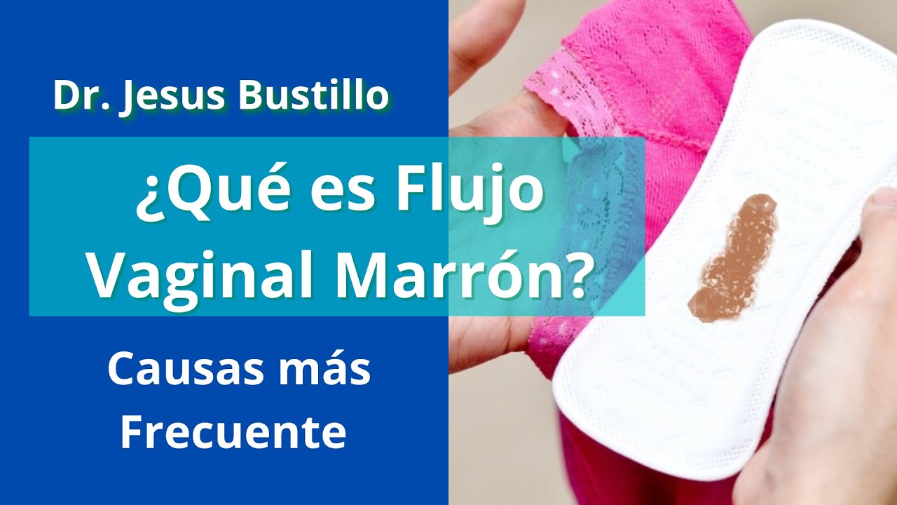 flujo marron y dolor de espalda baja