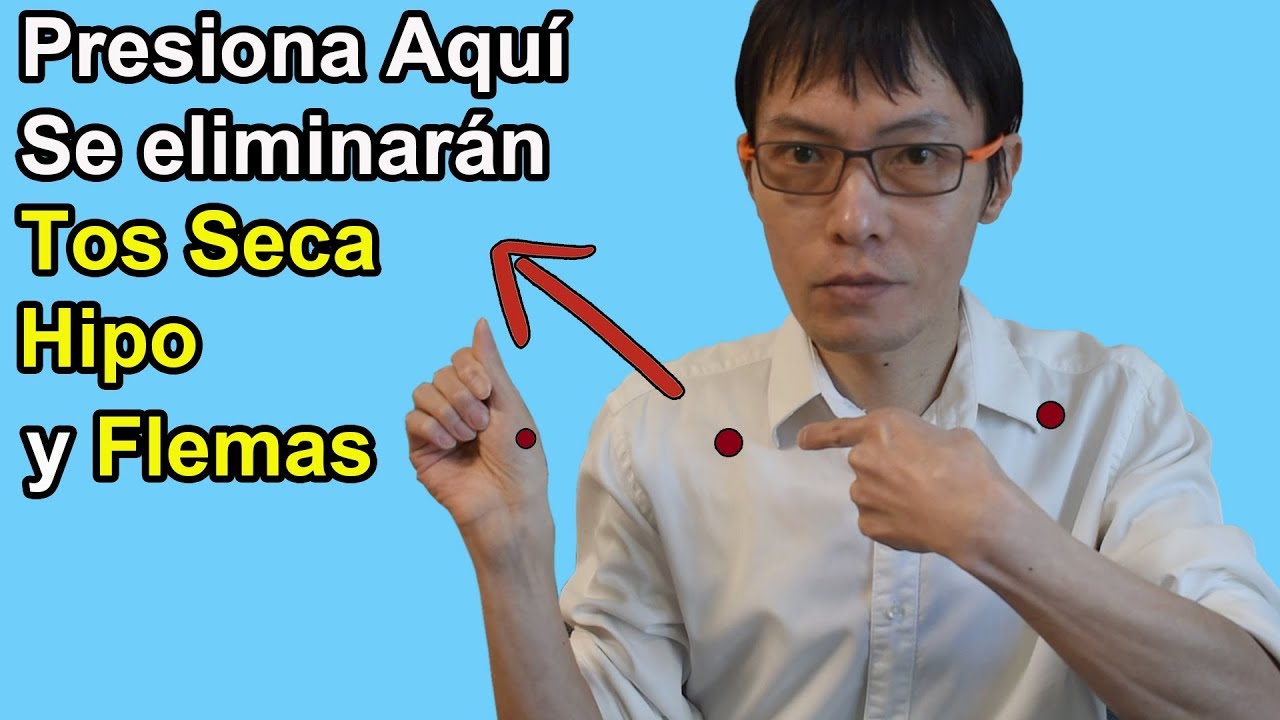 masajes para la tos con flema