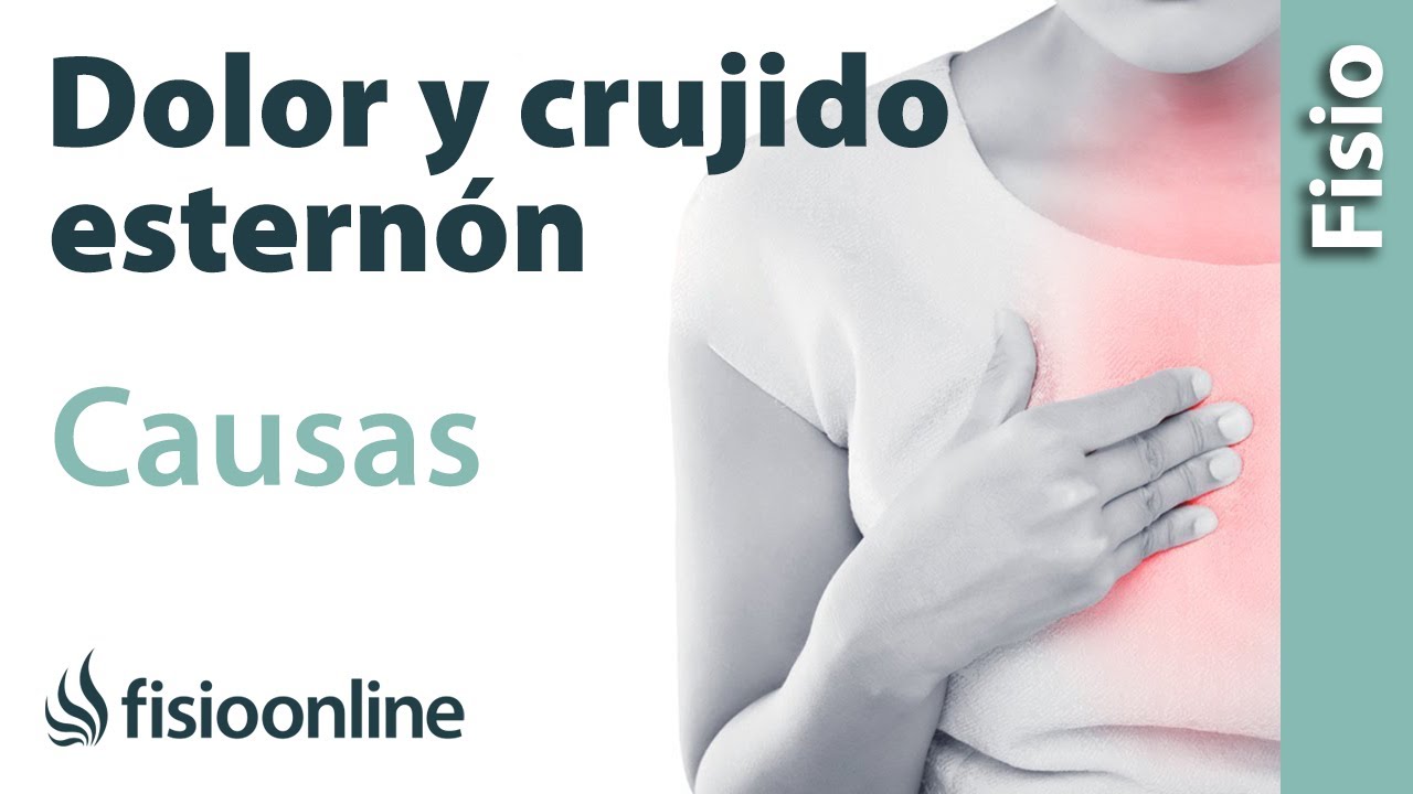 me cruje el pecho al estirarme