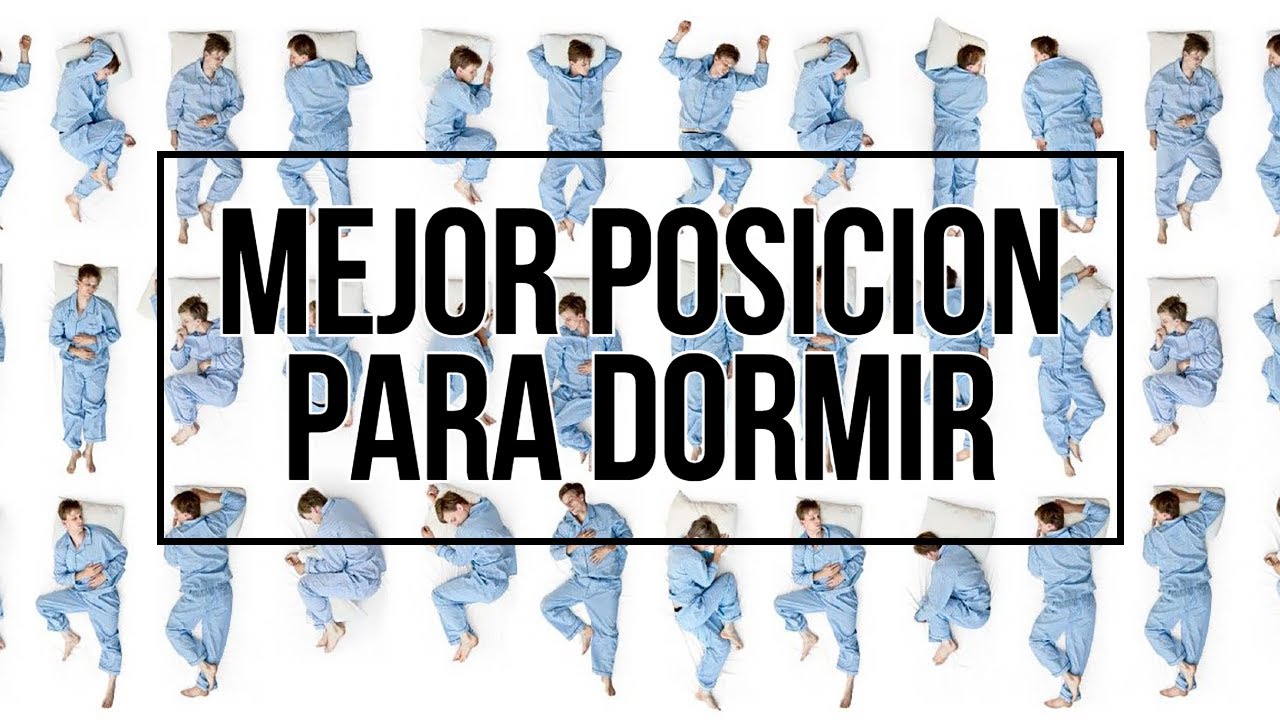 postura correcta para dormir y crecer