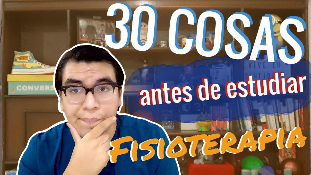 que debo estudiar para ser fisioterapeuta
