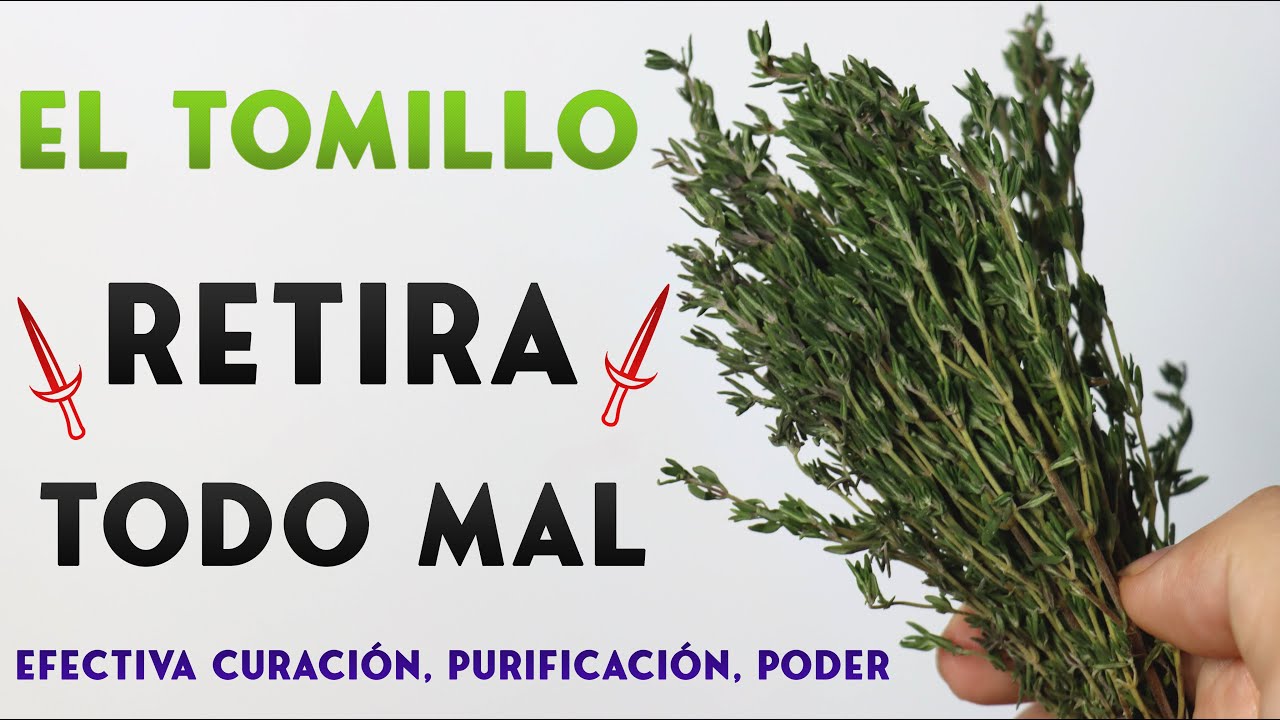 baños de tomillo para la suerte