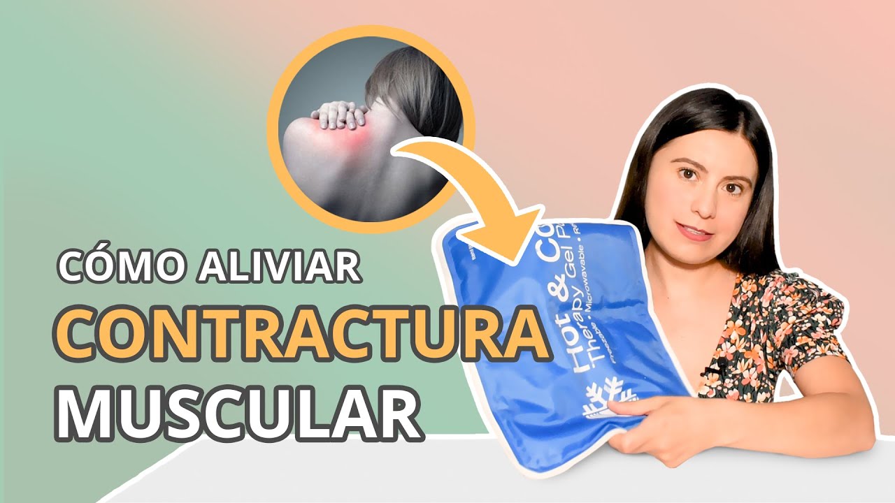 como aliviar el dolor de contractura muscular