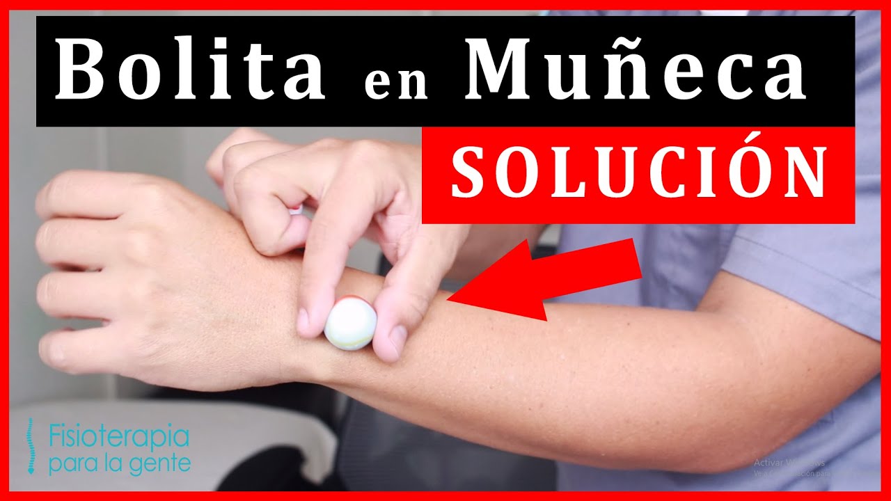 como eliminar un ganglion en la muñeca