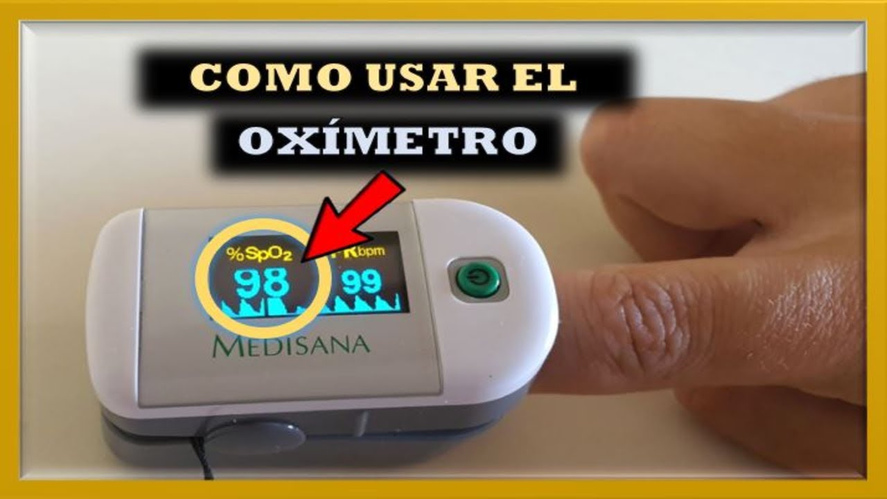 en que dedo se pone el pulsioxímetro