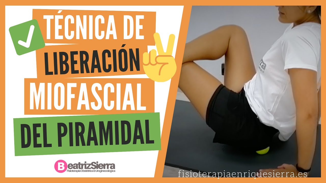 masaje en el piramidal con pelota de tenis
