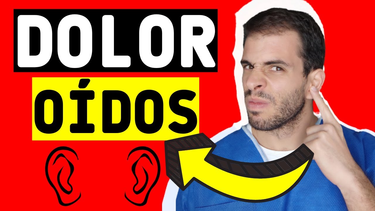 me duele el oido cuando me lo toco