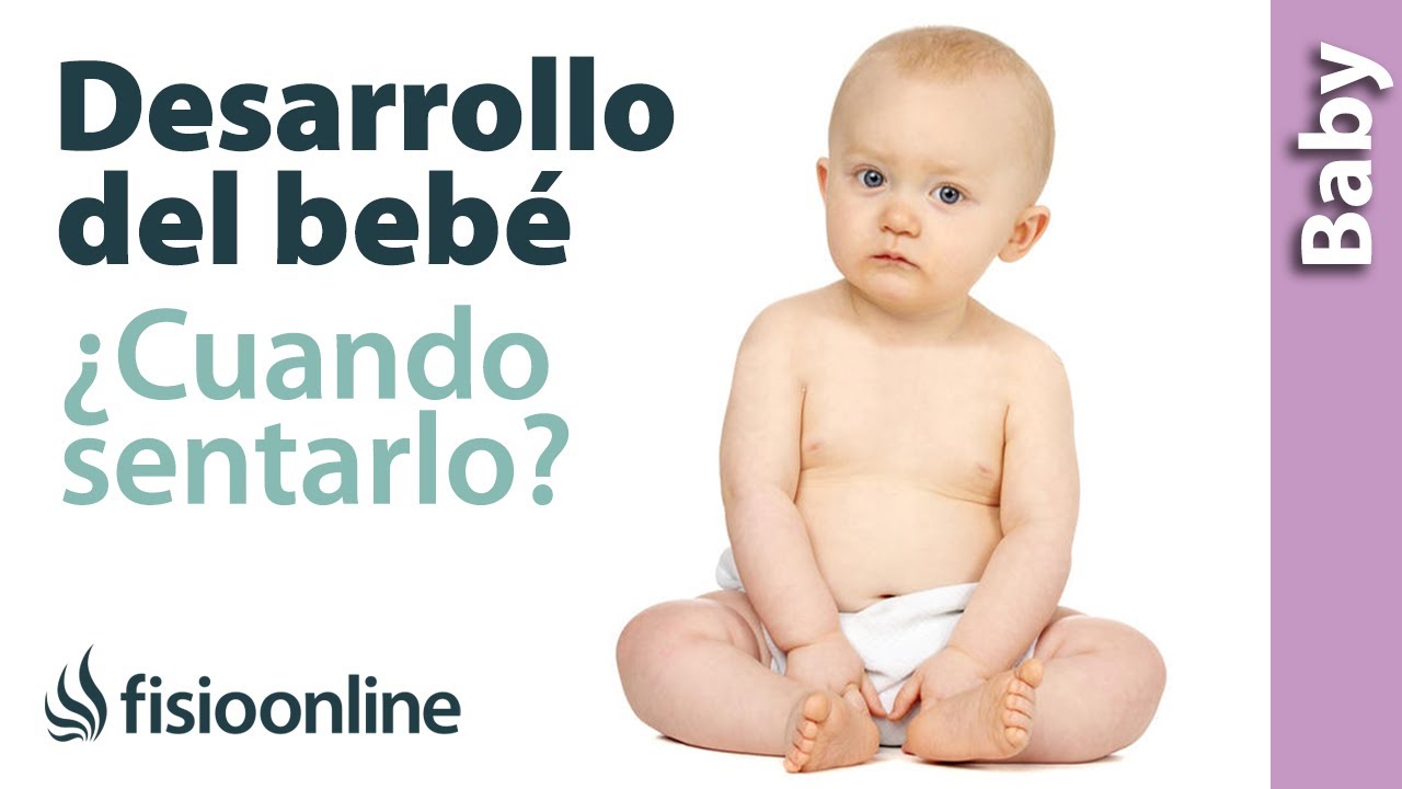 mi bebe de 6 meses no se mantiene sentado