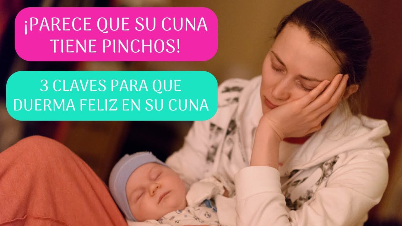 mi bebe se gira en la cuna