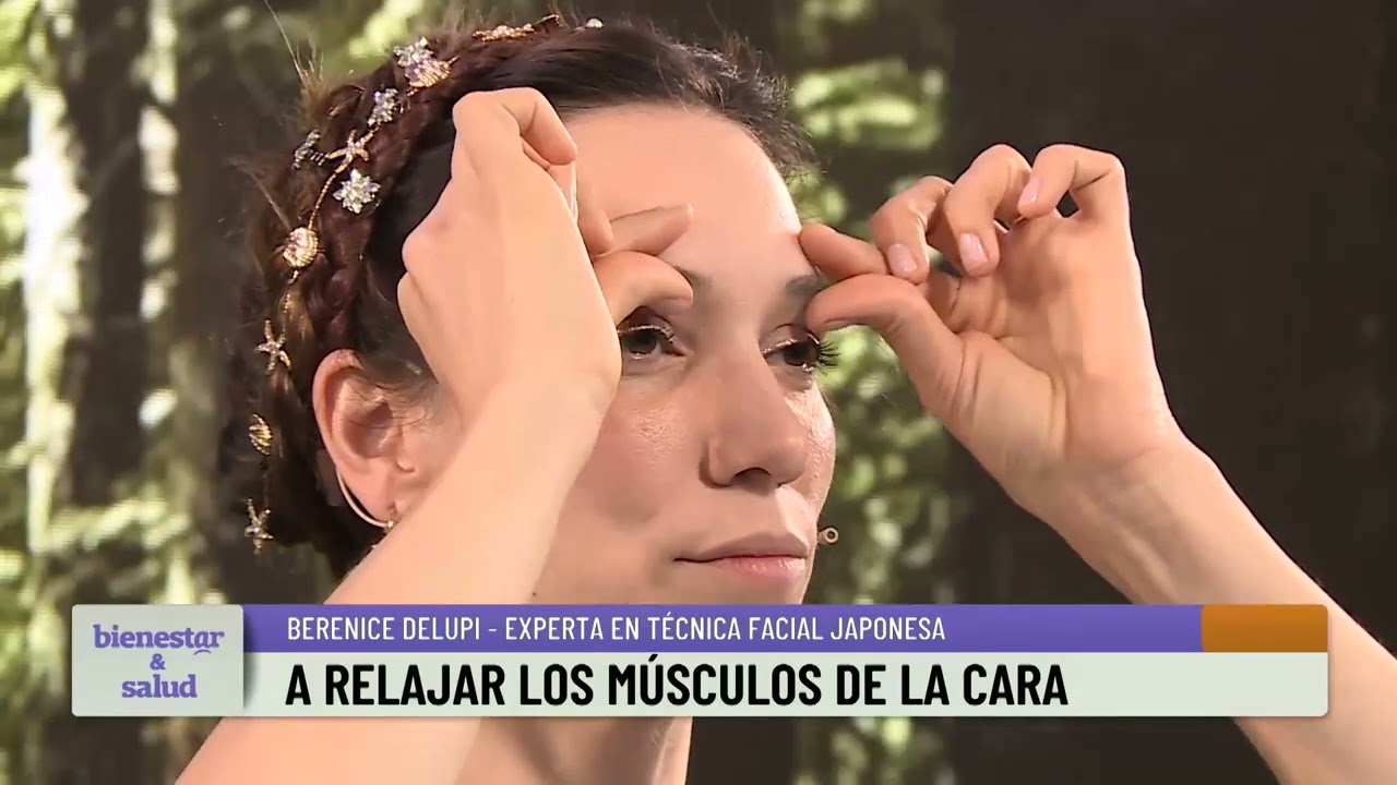 relajar los musculos de la cara
