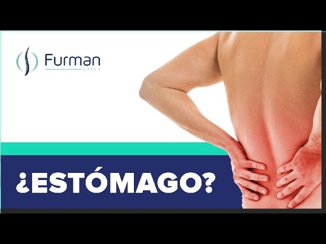 ruidos en el estomago y dolor de espalda