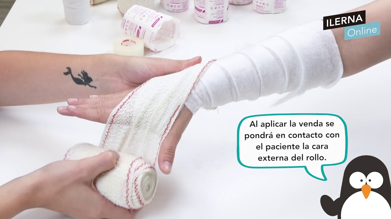 vendaje en espiral para que sirve